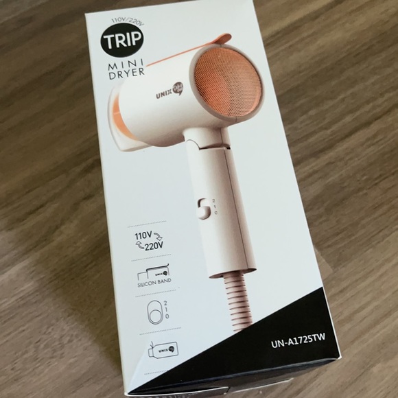 Korea Fashion Compact Folding Handle Travel Hair Dryer- Dual Voltage - Picture 11 of 11